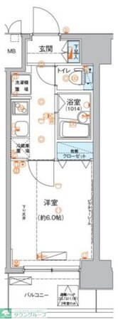 ハーモニーレジデンス池袋の物件間取画像